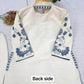 Ivory Mirror-Work Kurta Set