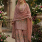 Elegant Fendy Silk Sharara Set for Eid and Festive Wear