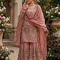 Elegant Fendy Silk Sharara Set for Eid and Festive Wear