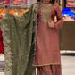 Elegant Fendy Silk Sharara Set for Festive and Wedding Wear