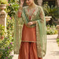 Elegant Fendy Silk Sharara Set for Festive and Wedding Wear