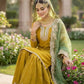 Elegant Fendy Silk Sharara Set for Festive and Wedding Wear