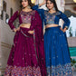 Embroidered Vichitra Silk Lehenga Choli