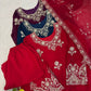 Zari Sequin Embroidered Palazzo Suit
