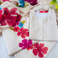 Ivory Floral Digital Print Kurta Set