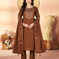 Floral Threadwork Marina Kurta Set (Plus size)