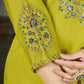 Floral Threadwork Marina Kurta Set (Plus size)