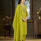 Floral Threadwork Marina Kurta Set (Plus size)