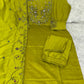 Floral Threadwork Marina Kurta Set (Plus size)