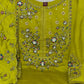 Floral Threadwork Marina Kurta Set (Plus size)