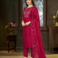 Floral Threadwork Marina Kurta Set (Plus size)