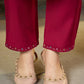 Floral Threadwork Marina Kurta Set (Plus size)