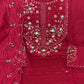 Floral Threadwork Marina Kurta Set (Plus size)