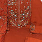 Floral Threadwork Marina Kurta Set (Plus size)