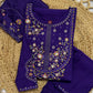 Floral Threadwork Marina Kurta Set (Plus size)
