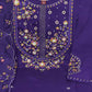 Floral Threadwork Marina Kurta Set (Plus size)