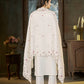 Floral Threadwork Marina Kurta Set (Plus size)