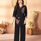 Floral Threadwork Co-ord Set