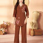 Floral Threadwork Co-ord Set