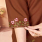 Floral Threadwork Co-ord Set
