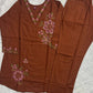 Floral Threadwork Co-ord Set