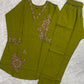 Floral Threadwork Co-ord Set