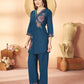 Floral Threadwork Co-ord Set