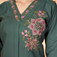 Floral Threadwork Co-ord Set