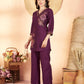 Floral Threadwork Co-ord Set