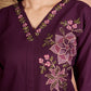 Floral Threadwork Co-ord Set