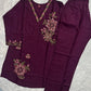 Floral Threadwork Co-ord Set