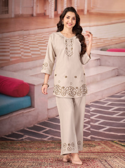 Mirror Threadwork Co-ord Set