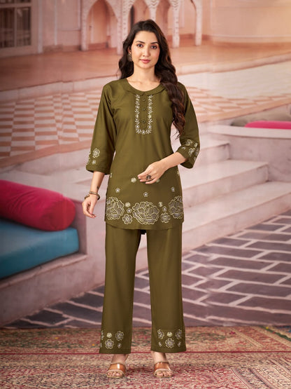 Mirror Threadwork Co-ord Set