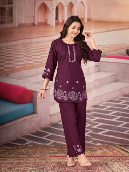 Mirror Threadwork Co-ord Set
