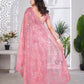 Sequin Leaf Embroidered Saree