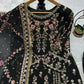 Luxury Faux Georgette Embroidered Palazzo Suit for Wedding and Festive Wear