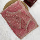 Mauve Shimmer Beaded Saree