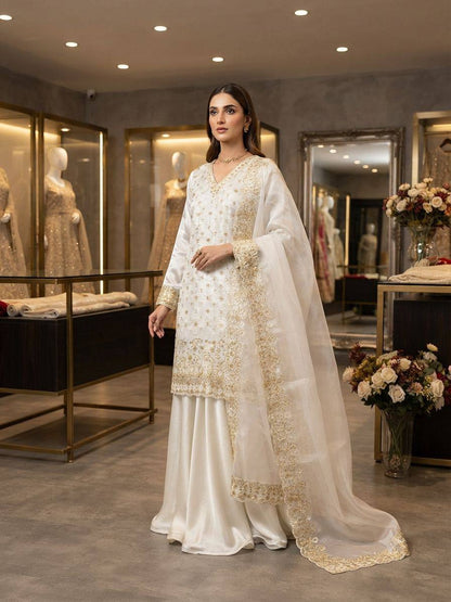 Onyx Cutwork Sequin Kurta