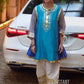 Chinon Gota Patti Kurti Palazzo Set for Festive and Traditional Wear