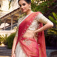 Jacquard Chex Zari Weaving Lehenga Set with Dupatta