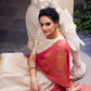 Jacquard Chex Zari Weaving Lehenga Set with Dupatta