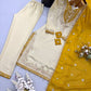 Ivory Mustard Sequin Kurta
