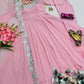 Blush Sequin Anarkali Gown