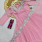 Blush Sequin Anarkali Gown