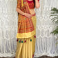 Golden Patola Zari Saree