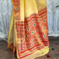 Golden Patola Zari Saree