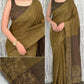 Contrast Cutwork Cotton Saree