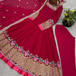 Designer Georgette Embroidered Gown Set