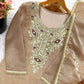 Pure Silk Embroidered Suit Set
