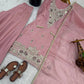 Pure Silk Embroidered Suit Set